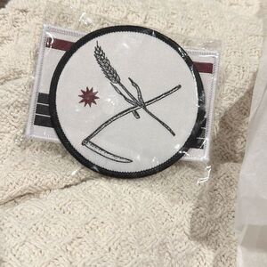 MCR My Chemical Romance 2025 North American Tour DRAAG Patches Wheat Scythe